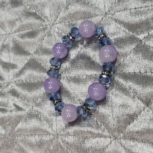 Stretch crystal bracelet